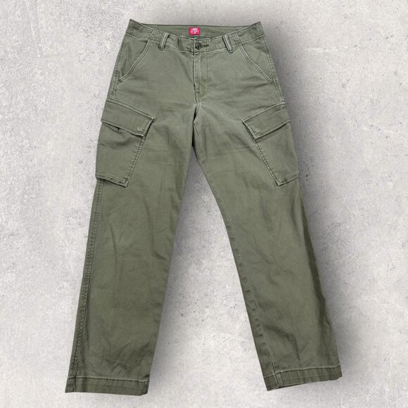 Levi's Cargo Pants Men's 30x30 Green Straight Leg - Picture 1 of 7